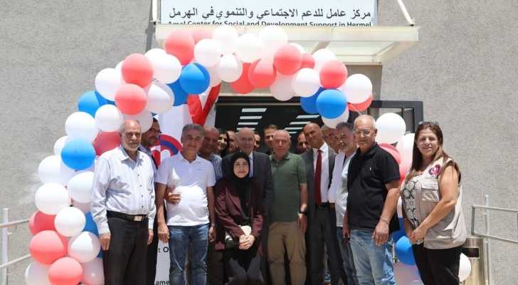 بلدية الهرمل تشارك في افتتاح المركز التنموي الجديد لمؤسسة عامل الدولية
