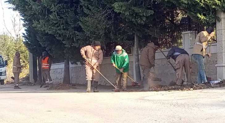 بلدية الخيام تتابع أعمال تنظيف مدخل البلدة الشمالي