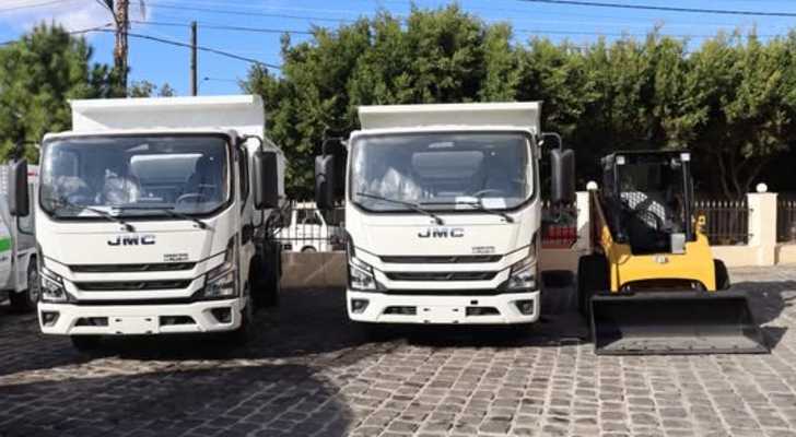 بلدية ديرقانون النهر تستكمل استلام آليات من UNDP بتمويل من كوريا الجنوبية 