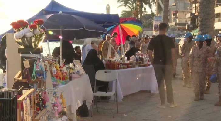 بلدية صور تفتتح معرضًا للمونة والأشغال الحرفية لدعم سيدات الجنوب