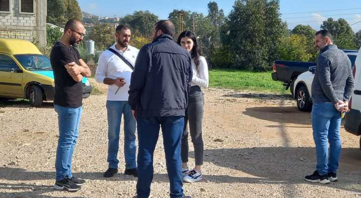 بلدية النبطية الفوقا تباشر بمشروع الطاقة الشمسية لبئر ارتوازي يغذي أحيائها الأساسية