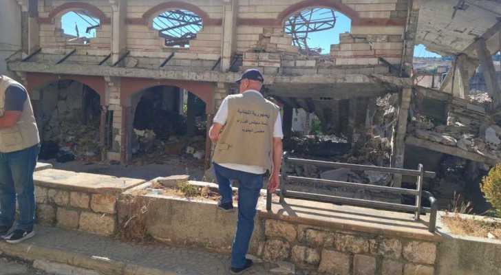 بلدية مشغرة: بدء الكشف على المنازل المتضررة بالتعاون مع مجلس الجنوب