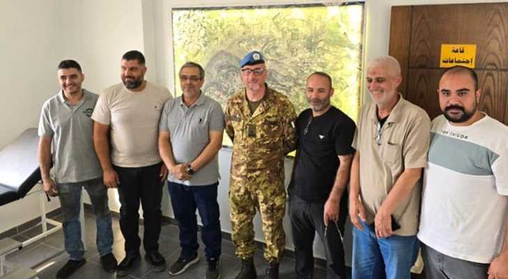 وفد من الكتيبة الإيطالية في اليونيفيل يزور بلدية سلعا ويبحث سبل التعاون والمشاريع الإنمائية