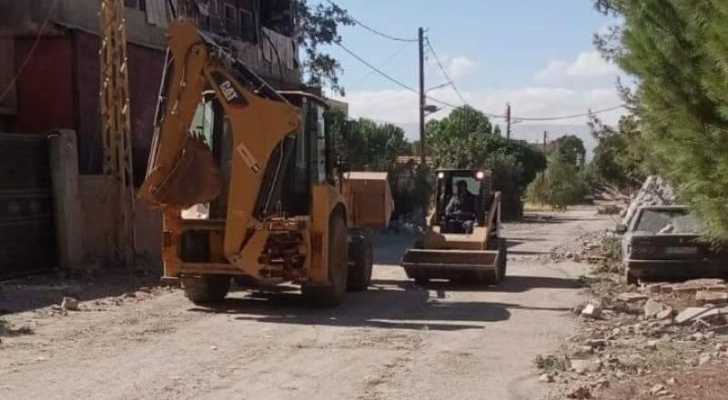 بلديات بعلبك واتحادها يواصلون فتح الطرقات ويرافقون وفوداً إعلامية في جولة على آثار العدوان