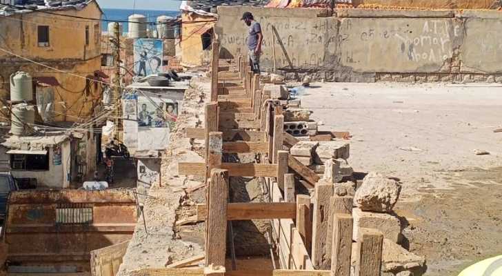 بلدية الغبيري تستكمل اعمال تحسين المشهد العمراني وتعزيز السلامة العامة