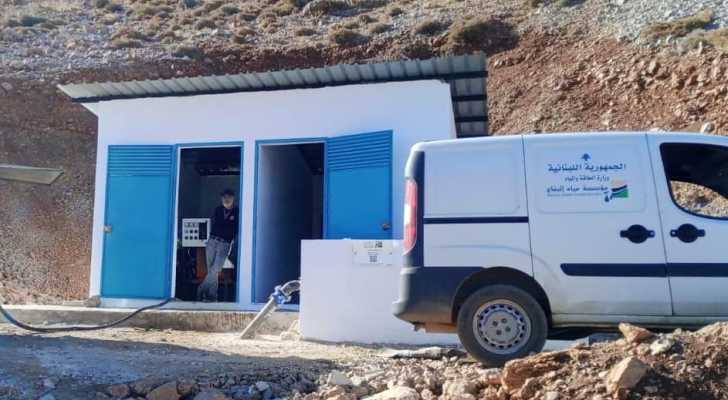 بلدية مشغرة تتابع الهبة المقدمة لتركيب نظام طاقة شمسية لتشغيل محطة المياه الثانية