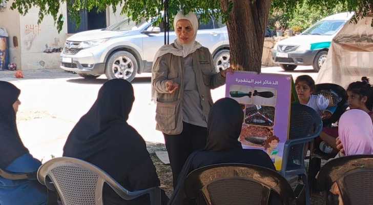 بلدية زبقين تواصل حملة التوعية بمخاطر الذخائر غير المنفجرة