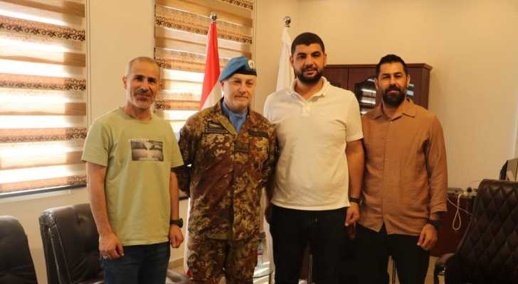 بلدية برج الشمالي تستقبل قائد القطاع الغربي في «اليونيفيل»