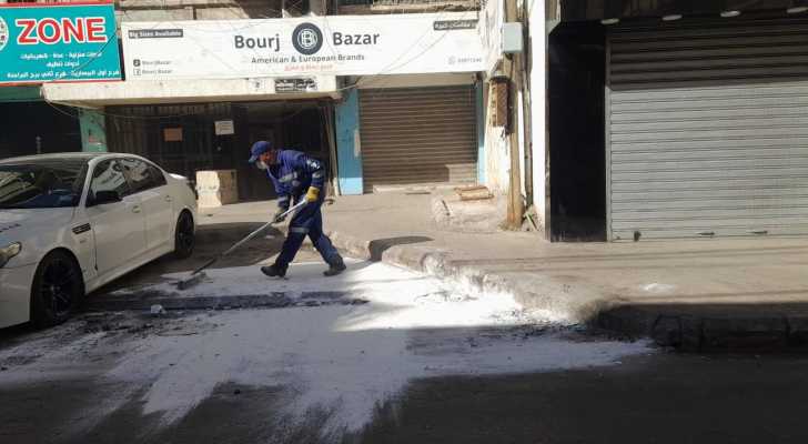 بلدية برج البراجنة تنفذ حملة شاملة لرفع النفايات وإزالة المكبّات العشوائية