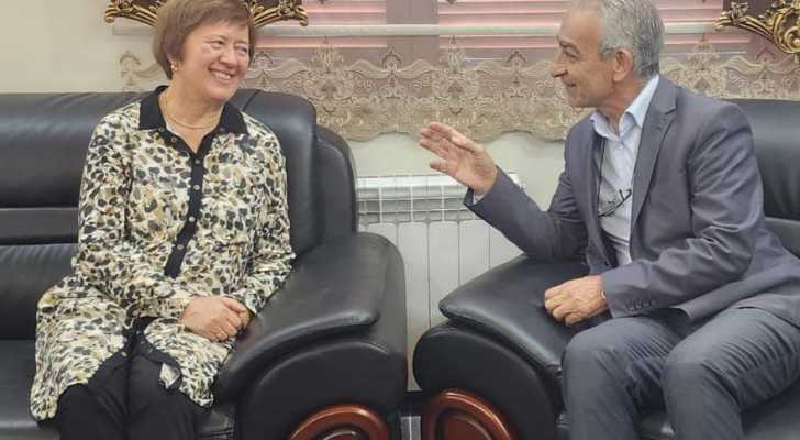 رئيس بلدية بعلبك بالتكليف يبحث مع المنسقة الخاصة للأمم المتحدة أعباء النزوح السوري