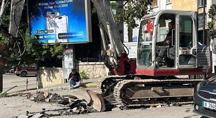 بلدية النبطية تستكمل اعمال الصيانة لشبكات المياه والكهرباء