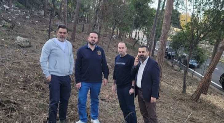 بلدية جونية وبالتعاون مع وزارة الزراعة تباشر معالجة اليباس في أحراج جبل حريصا
