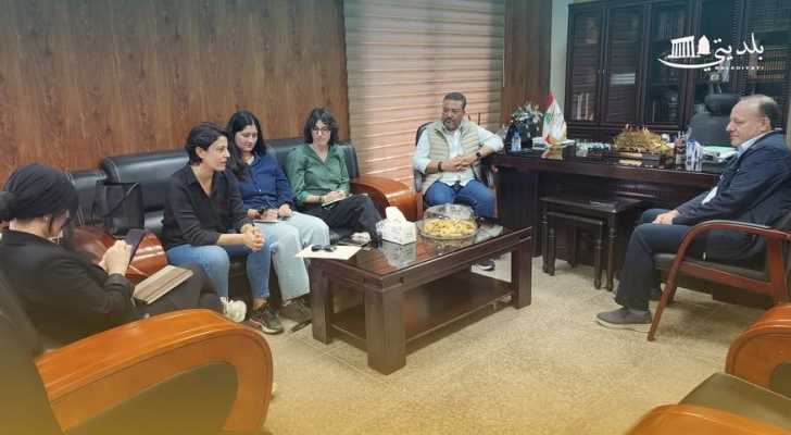 اجتماع تنسيقي جديد في مبنى اتحاد بلديات بعلبك مراجعة مشروع 