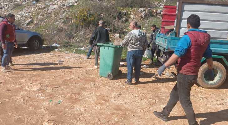بلدية مدينة النبطية تُنظف قصر العدل لضمان بيئة عمل نظيفة وصحية