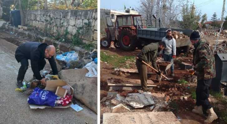 عدشيت تواجه آثار الحرب بجهود البلدية وإصرار الأهالي