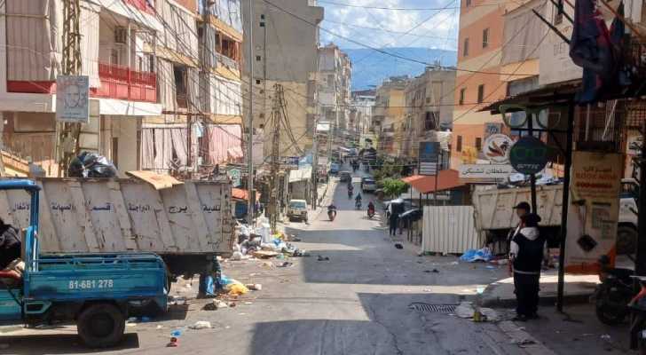 بلدية برج البراجنة تواصل أعمال رفع النفايات وفتح الطرقات عبر خلية الطوارئ