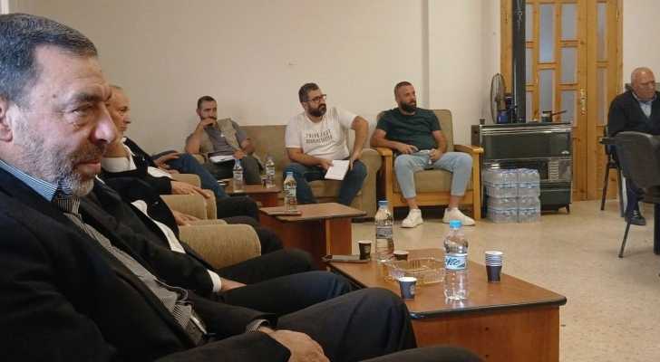 بلدية النبي شيث تبحث تعزيز التغذية بالمياه وإزالة التعديات على الشبكة