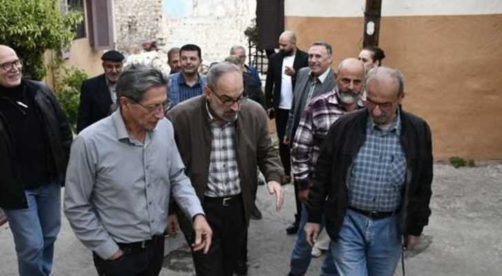 رئيس بلدية مدينة النبطية يرافق مجموعة من أبناء المدينة في زيارة تنسيقية إلى الجمعية الخيرية