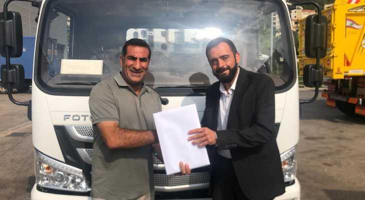 بلدية جبشيت تتسلّم آلية لجمع النفايات مقدّمة من مجلس الإنماء والإعمار