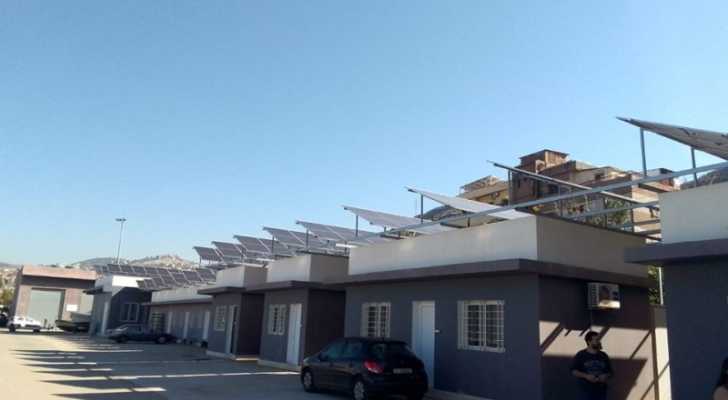 جهود رئيس بلدية الجية تثمر بتشغيل مشروع الطاقة الشمسية لمحطات ضخ الصرف الصحي