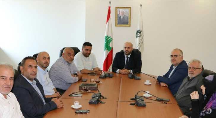 بلدية عيناثا تبحث مع وزير الصحة تعزيز التعاون وتثمّن دعم الوزارة للنازحين