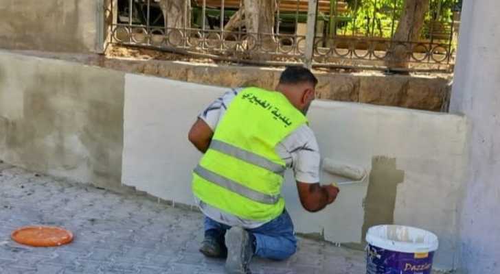 بلدية الغبيري تنفّذ أعمال صيانة وتأهيل في عدد من الأحياء