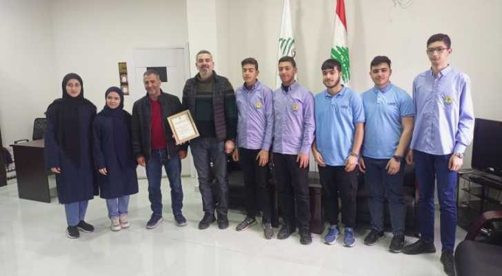 اتحاد بلديات غربي بعلبك يستقبل وفداً من إدارة وطلاب ثانوية المهدي (عج) في شمسطار
