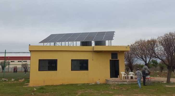 بالصور: جميعة العمل البلدي الى جانب بلدية مجدلون .. تفعيل عمل محطة التكرير بالطاقة الشمسية