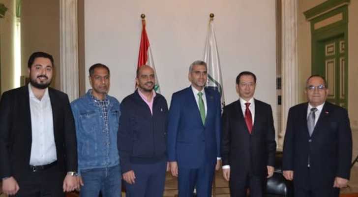 رئيس بلدية طرابلس يبحث والسفير الصيني سبل تعزيز التعاون
