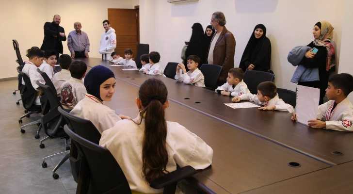 رئيس بلدية برج البراجنة يستقبل رياضيين شاركوا في بطولة لبنان وحققوا نتائج مشرّفة
