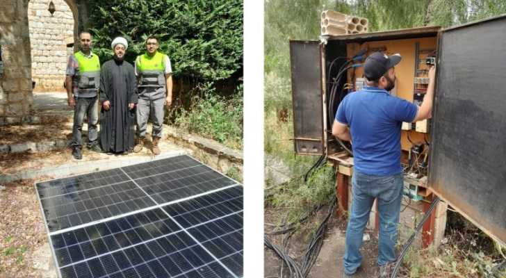 تحدياً للعدوان وتأكيداً على الصمود .. بلدية بليدا تعيد الكهرباء للأحياء وتنجز مشروع طاقة شمسية للمسجد