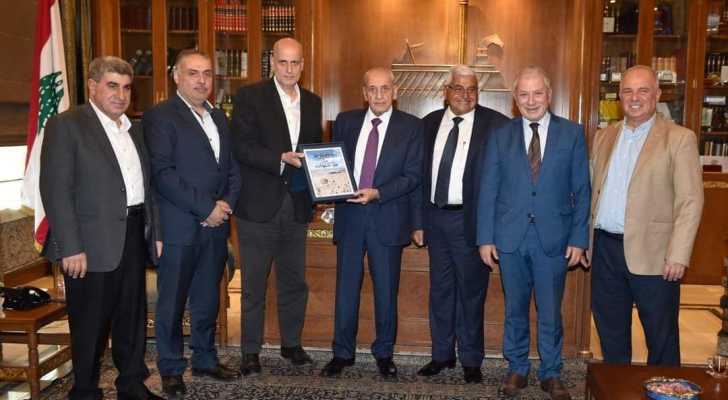 إتحاد بلديات الضاحية يبحث مع الرئيس بري شؤون إنمائية ومطلبية للبلديات