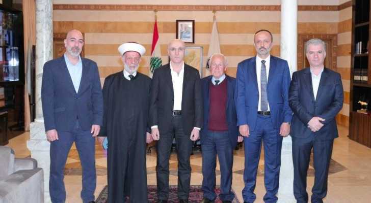 وزير الداخلية يبحث مع وفد حاصبيا ومرجعيون سبل تعزيز الاستقرار في المنطقة