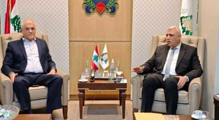 وفد من بلدية عين إبل يبحث شؤون الأهالي مع المدير العام للأمن العام اللواء حسن شقير