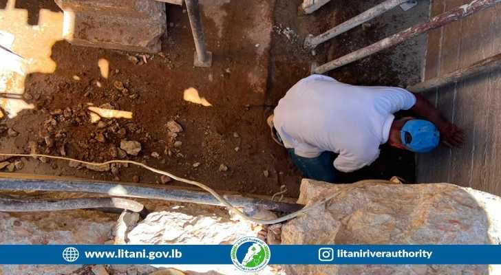 مصلحة الليطاني تواصل تأهيل منشآت سد القرعون المتضررة جراء العدوان الإسرائيلي