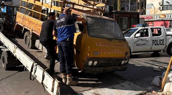 بلدية الشويفات تستكمل حملة رفع التعديات وتنظيم حركة السير