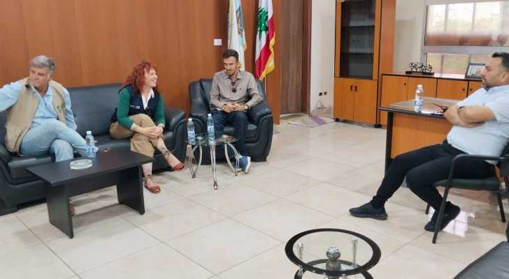 اتحاد بلديات قضاء صور يعرض احتياجات النازحين أمام منظمة «العمل ضد الجوع»