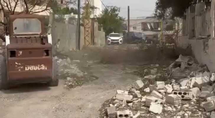 بلدية حناوية تعيد تأهيل الطرقات وتنفّذ حملة تنظيف شاملة  بالتعاون مع الهيئة الصحية الإسلامية