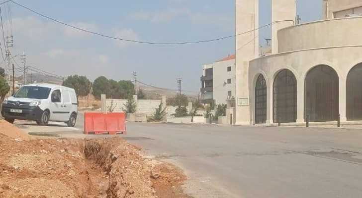 مؤسسة مياه البقاع تمدد خط مياه بطول 100 متر في مدينة زحلة