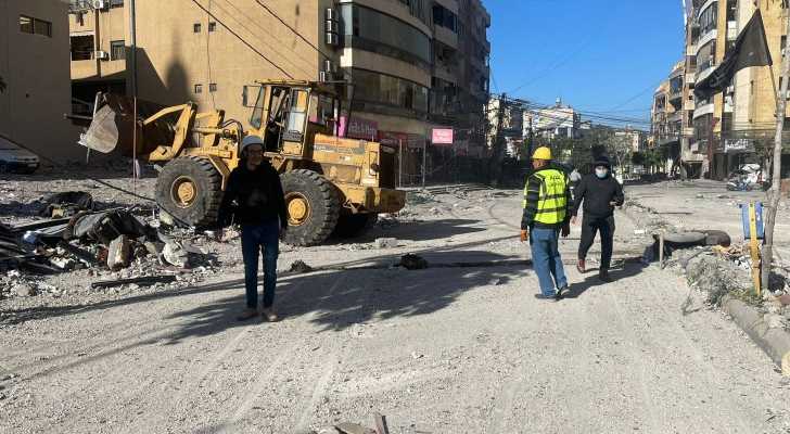 بلديّة حارة حريك تواصل فتح الطرقات ودعم الاستجابة الطارئة رغم الظروف