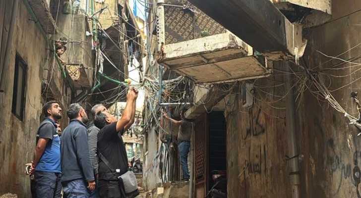 بلدية برج البراجنة تواكب حملة لإزالة التعديات على شبكة الكهرباء العامة