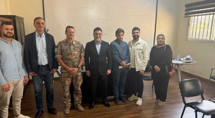 بلدية السلطانية تبحث مع لجنة CIMIC الفرنسية سبل دعم المشاريع الإنمائية