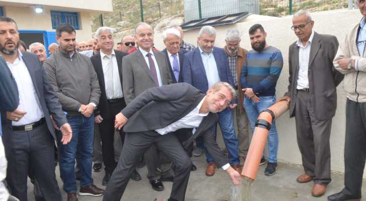 بلدية الوردانية تفتتح بئر ارتوازي وخزان جديد بسعة 100 متر معكب ..  تأمين مياه الخدمة بشكل مستدام
