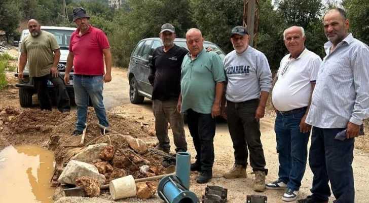 بلدية سجد تشكر مؤسسة مياه لبنان الجنوبي على جهودها في صيانة شبكة المياه في البلدة