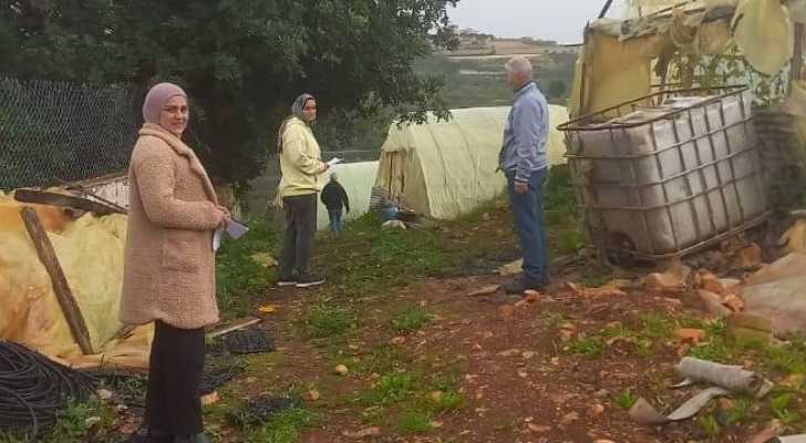 بلدية بريقع تتابع ملف تعويضات مزارعي الخيم البلاستيكية… وكشف ميداني لوزارة الزراعة