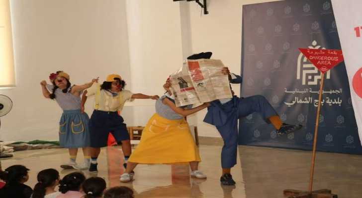 بلدية برج الشمالي تنظم عرضًا توعويًا حول مخلفات الحرب والأجسام غير المنفجرة