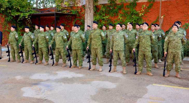 فوج حرس بيروت يحيي الذكرى الـ 82 للاستقلال باحتفال رسمي في الكرنتينا