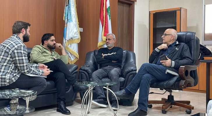 وفد من اللجنة الدولية للصليب الأحمر يزور بلدية صور للاطلاع على تداعيات العدوان الإسرائيلي