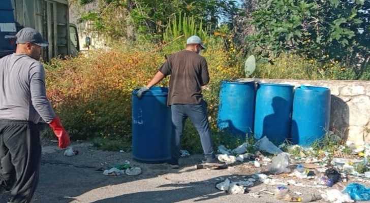 تعاون بلدي وأهلي في كوثرية السياد لرفع النفايات من الأحياء