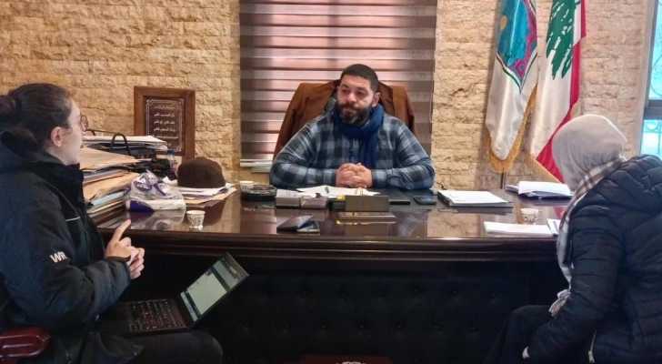 رئيس بلدية الطيبة يستقبل وفدًا من منظمة الأغذية العالمية لدعم الزراعة وحل أزمة المياه